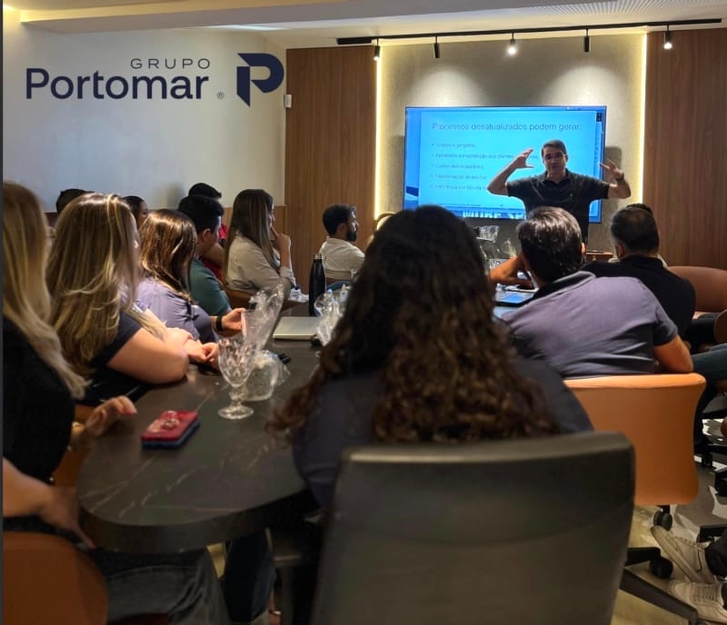 Capacitação do AYTY reúne equipe da Portomar para discutir gestão e melhorias de processos